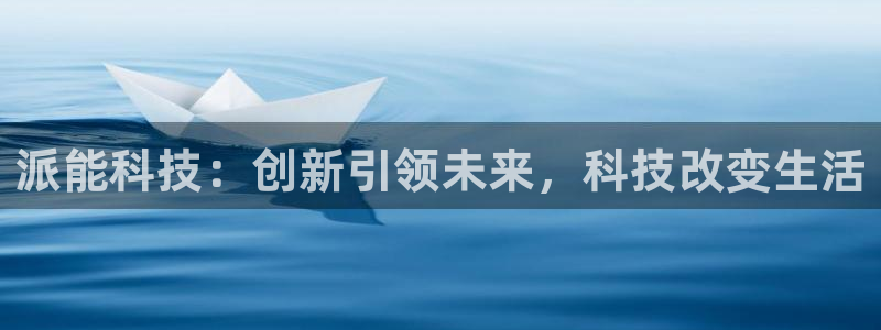 派能科技：创新引领未来，科技改变生活